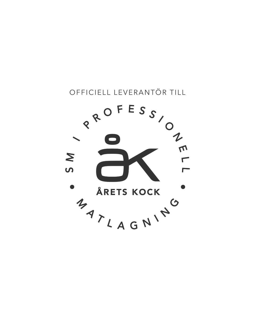 Officiell leverantör av Årets Kock